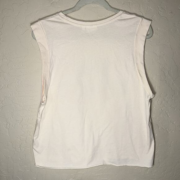 The upside graphic copped muscle tank - Picture 6 of 7